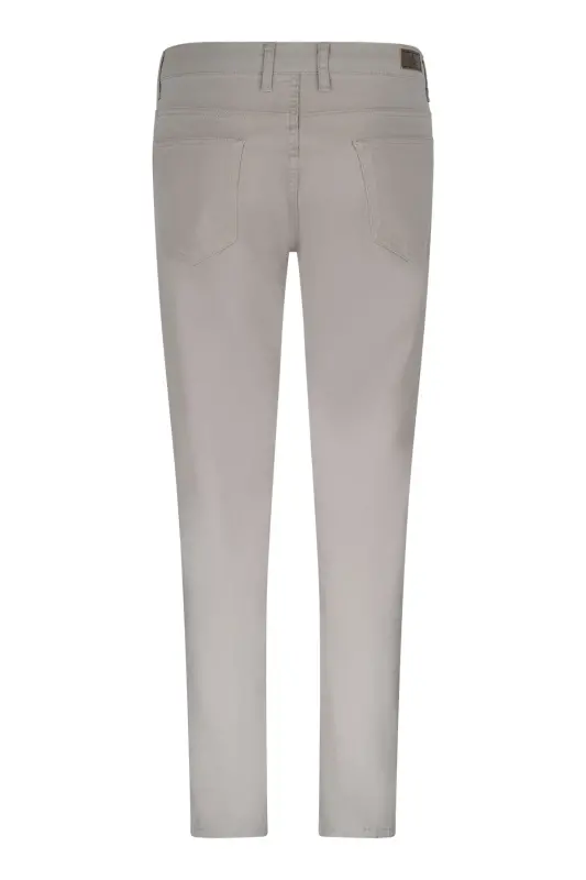 Bej Regular Fit 5 Cep Pamuklu Kanvas Pantolon - Bej - 2