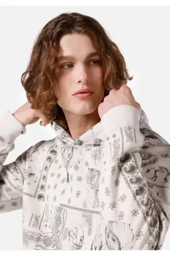 Regular Fit Erkek Bej Sweatshirt - 4