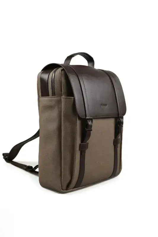 Bej tasodifiy qisqichli ryukzak - 6