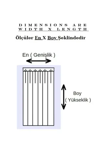 Bej Termal Yorug'lik O'tkazmaydigan Blackout Qoraytma Quyoshdan Saqlovchi Parda (EN X BO'YI)-Bej - 3