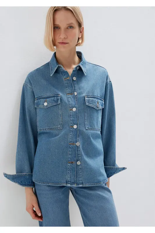 Bekka Classic Denim Indigo Si Jean Гюмлек Boyfrien - 3