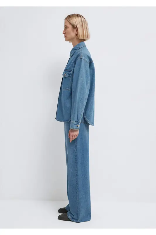 Bekka Classic Denim Indigo Si Jean Гюмлек Boyfrien - 5