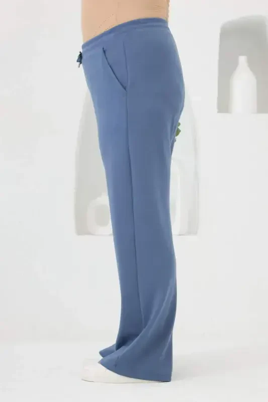 Bel bog'ichli katta o'lchamli sport kostyumi Indigo - 2