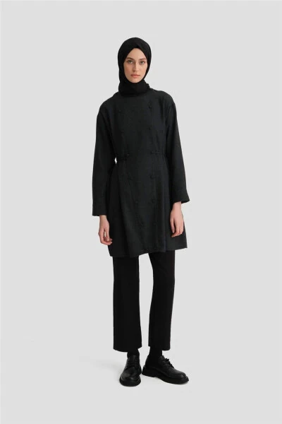 Bel bog'lab chigitli tuman 24k3608 Antrasit - 1