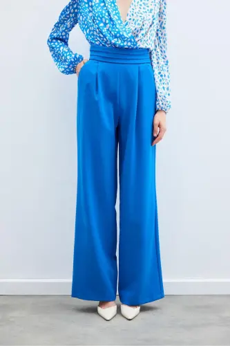 Bel Detalli Cho'ntakli Shim - Indigo-İNDİGO - 3