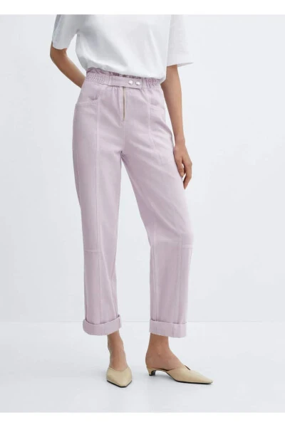 Bel qismi elastik Slouchy jinsi shimlar - MANGO