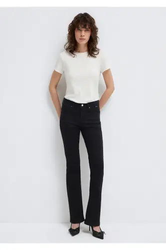 Белая Базовая Футболка Slim Fit / Узкий Крой 1612904-80 - MAVI (1)
