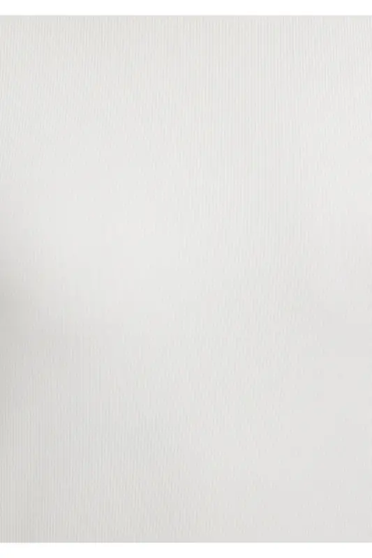 Белая Базовая Футболка Slim Fit / Узкий Крой 1612904-80 - 8