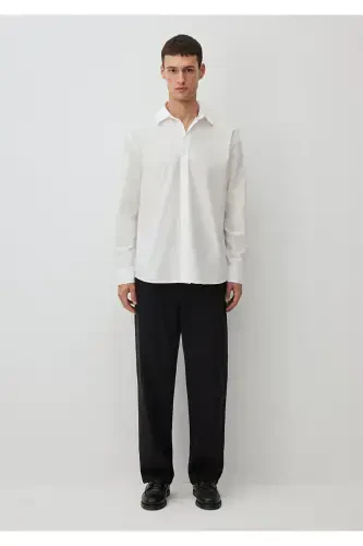 Белая Рубашка Regular Fit / Normal Kesim 0211126-70 - 2