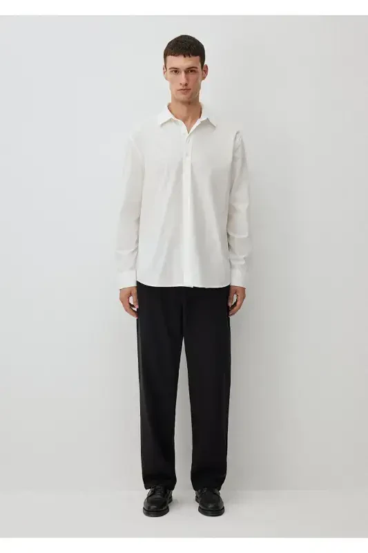 Белая Рубашка Regular Fit / Normal Kesim 0211126-70 - 2