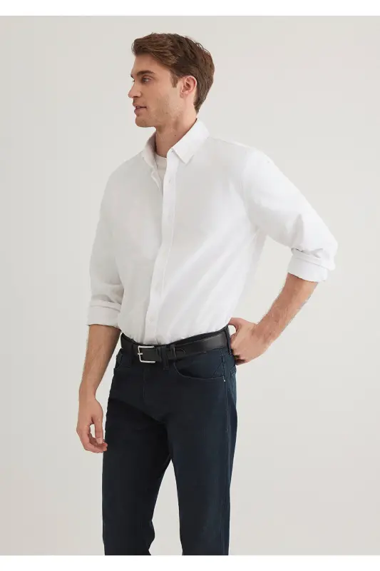 Белая Рубашка Regular Fit / Нормальный Крой 0211199-62 - 1