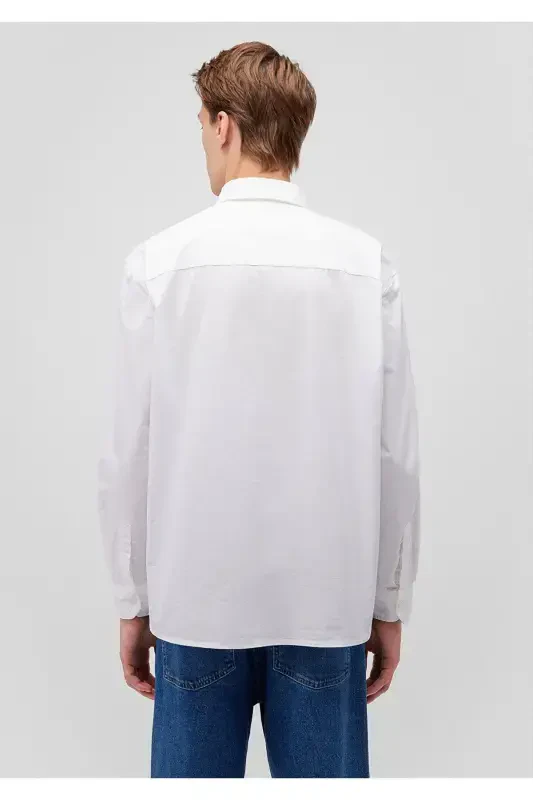 Белая Рубашка Regular Fit / Обычный Крой 0211113-62 - 5