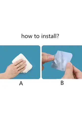 Белая силиконовая щетка для чистки унитаза для ванной комнаты и набор держателей - 5