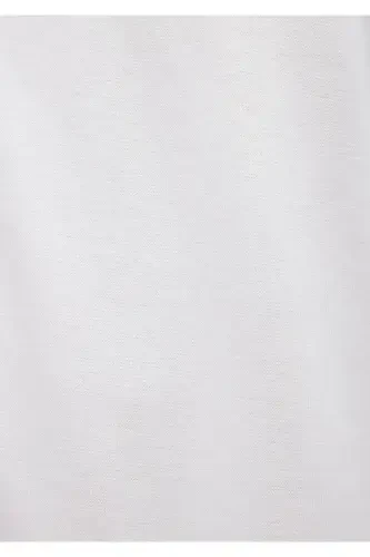 Белая Вязаная Рубашка Slim Fit / Узкий Крой 0211110-620 - 6