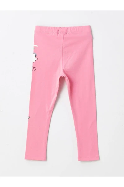 Belbog'li bosib chiqarilgan qizcha bolalar taytlari (2 dona) - 3