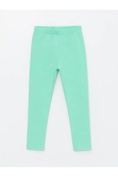 Belbog'li chiziqli qizcha uchun tayt 2 dona - LC WAIKIKI (1)