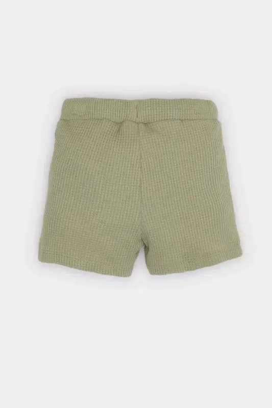 Belbog'li Vaffle Short Erkak Chaqaloq C2221A524SM - Xaki - 3