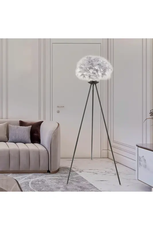 Belenay Black Floor Lamp Modern Living Room, Bedroom, Hall Floor Lamp - 1