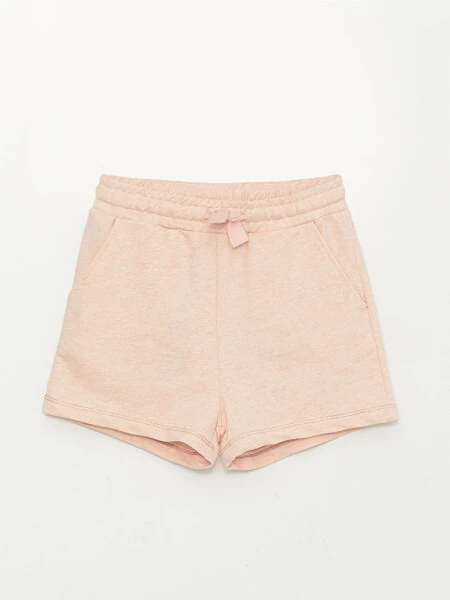 Belga Elastikli Oddiy Qizlar uchun Shortilar - LC WAIKIKI