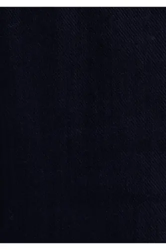 Beli bogʻichli lacivert shim 1010945-89101-Lacivert - 7