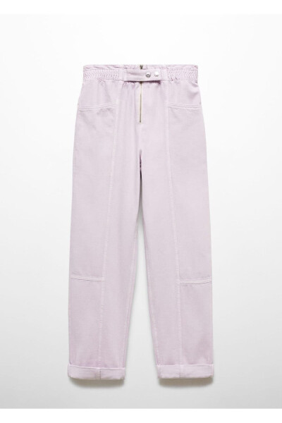 Beli Elastik Slouchy Jean Pantolon - 3