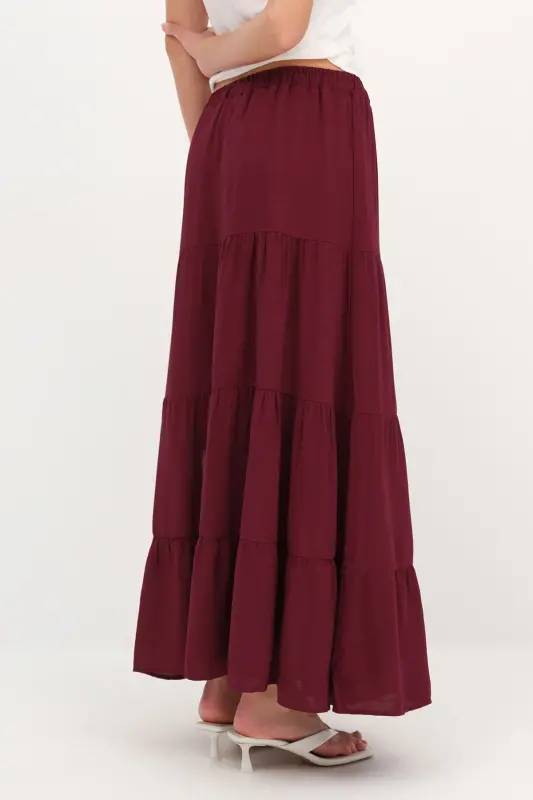 Beli Lastikli Uzun Etek E16250-J7 - Gardenya - 5