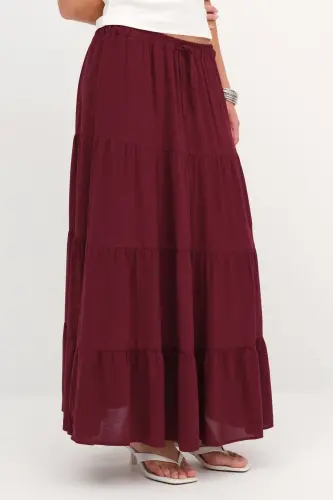 Beli Lastikli Uzun Etek E16250-J7 - Gardenya - 6
