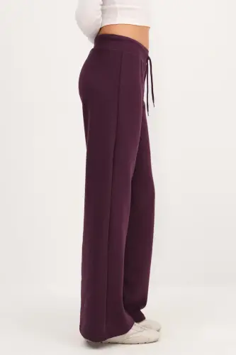 Beli Lastikli Wide Leg Eşofman EŞF10308-P10-Gardenya - 4