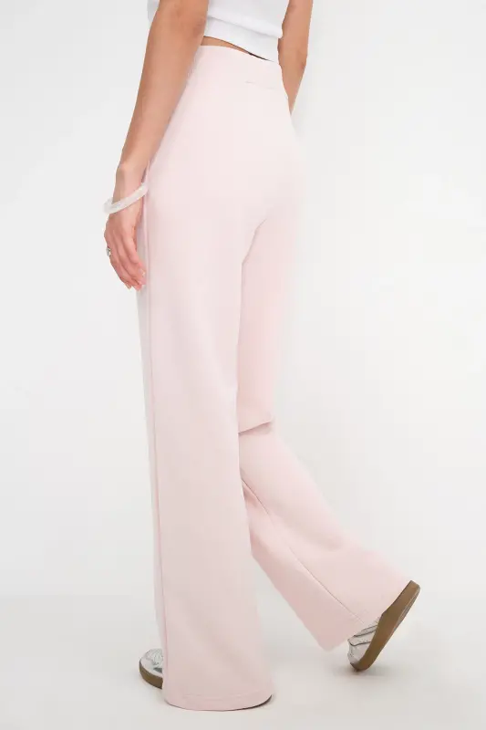 Beli Lastikli Wide Leg Eşofman EŞF10308-P10 - Lotus - 6