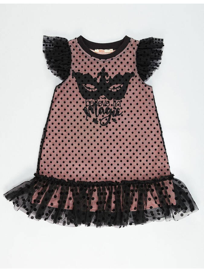 Believe Magic Tulle Pink Girl Dress - 3