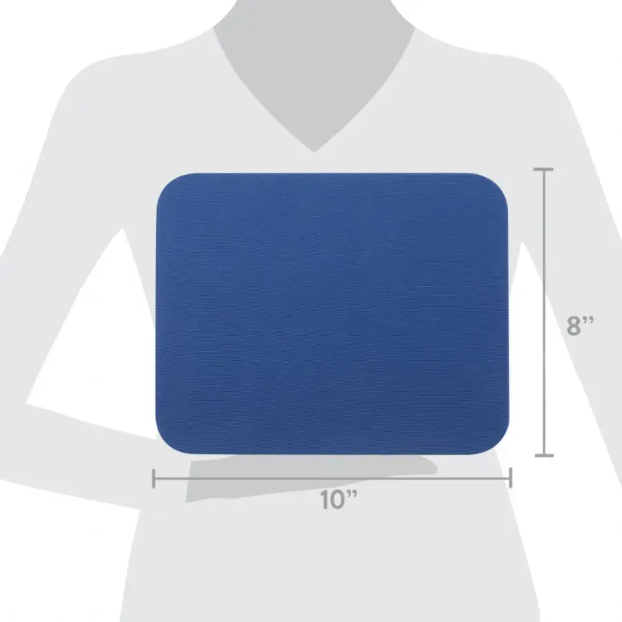 Belkin Sirg'almagan Neopren Sichqoncha Pad, Simli va Simsiz Sichqonchalar bilan Mos keladi, Ko'k (1 ta To'plam) - 7