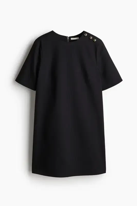 Bell Dress-Black - 3