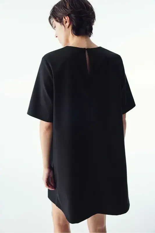 Bell Dress-Black - 4