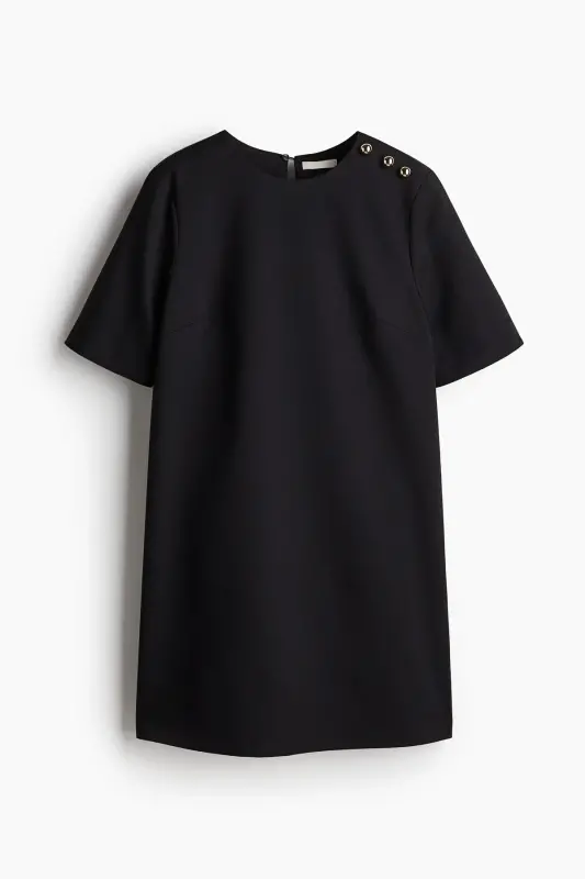 Bell Dress-Black - 1