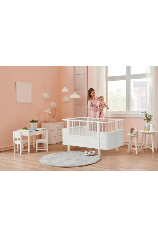 Bella Büyüyen Beşik Karyola 80x130 Beşik - 1