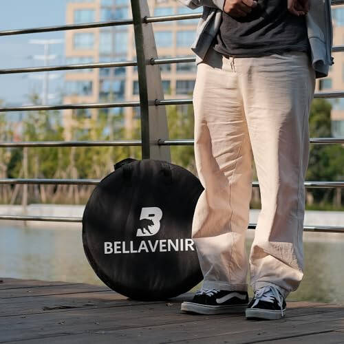 BELLAVENIR Outdoor Pop-up Defenders Football Basketball Soccer 3-Pack Dummies Portable Training Equipment Upgraded Spring Coil,Orange - 3