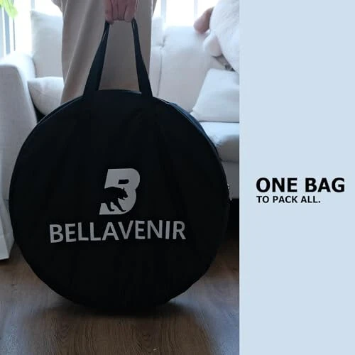 BELLAVENIR Outdoor Pop-up Defenders Football Basketball Soccer 3-Pack Dummies Portable Training Equipment Upgraded Spring Coil,Orange - 6