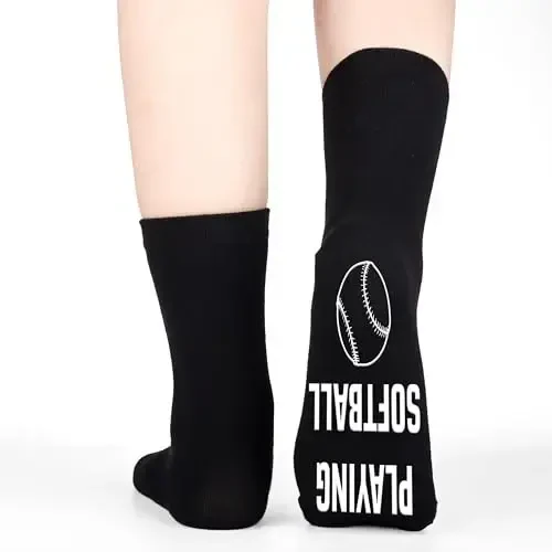 Belloxis Basketball Gifts for Boys 8-12 Basketball Socks Basketball Stuff Black Socks Boys Socks Grip Socks Birthday Gifts for Boys 8-12 - 3