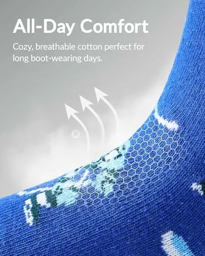 Belloxis Boys Socks - Football, Basketball & Baseball Gifts for Boys 8-12 - 4