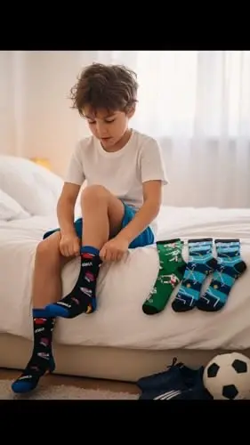 Belloxis Boys Socks - O'g'il bolalar uchun futbol, basketbol va beysbol sovg'alari 8-12 - 2