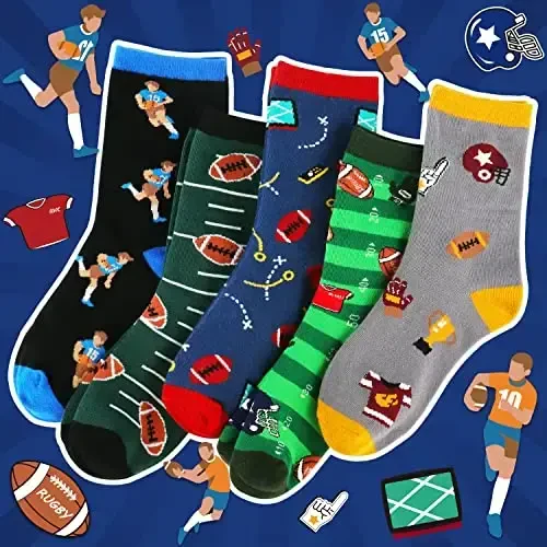 Belloxis Boys Socks - O'g'il bolalar uchun futbol, basketbol va beysbol sovg'alari 8-12 - MODAZONE (1)