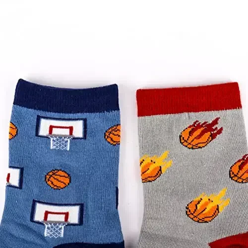 Belloxis Boys Socks - O'g'il bolalar uchun futbol, basketbol va beysbol sovg'alari 8-12 - 6