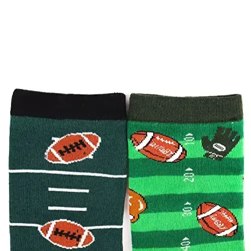 Belloxis Boys Socks - Football, Basketball & Baseball Gifts for Boys 8-12 - 4