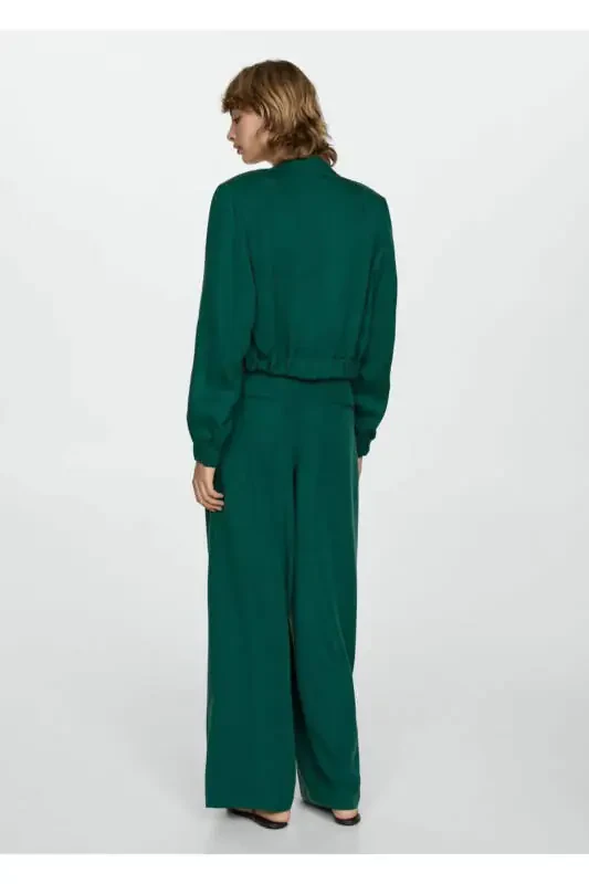 Belted lyocell pants - 5