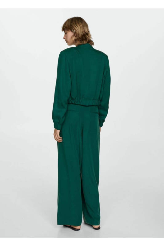 Belted lyocell pants - 5