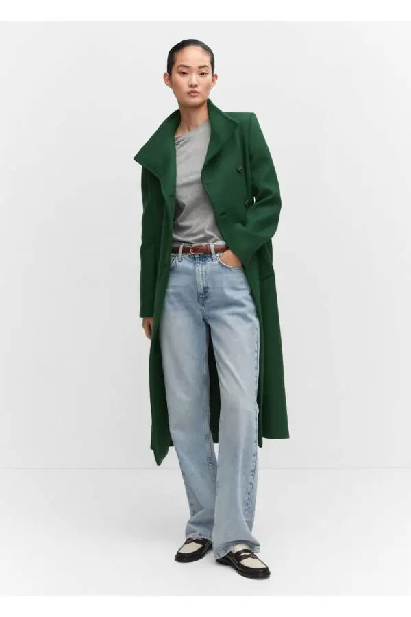 Belted Manteco Wool Coat - 2