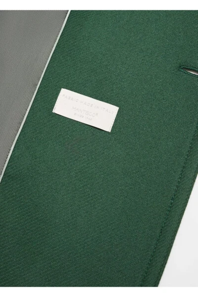 Belted Manteco Wool Coat - 7