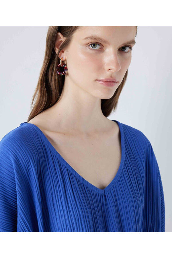 Belted midi dress - 4