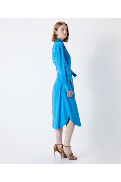 Belted Shirt Dress - 12