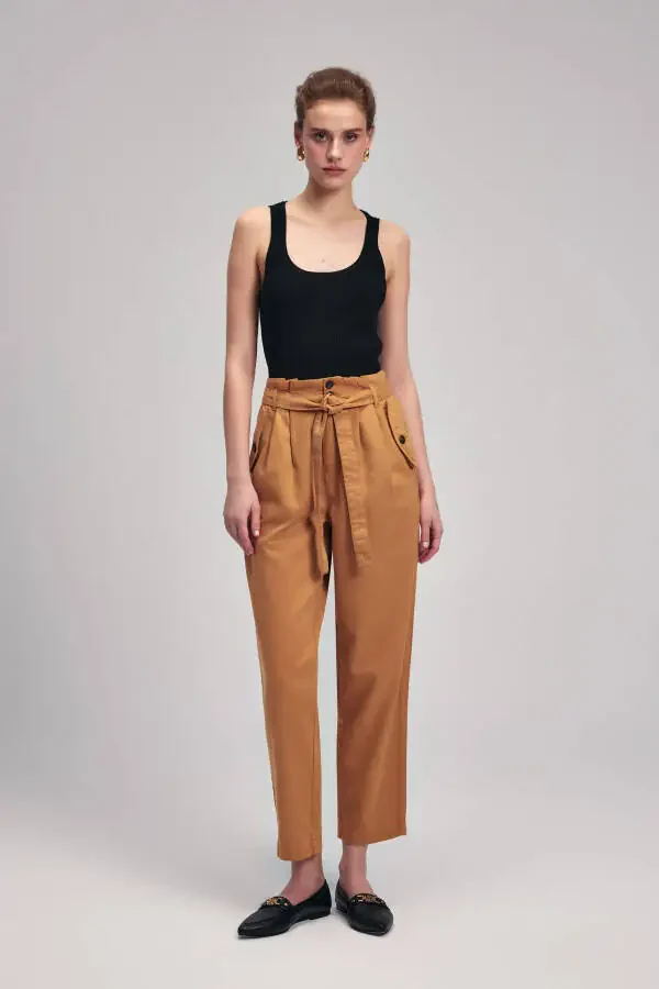 Belted Trousers - 1